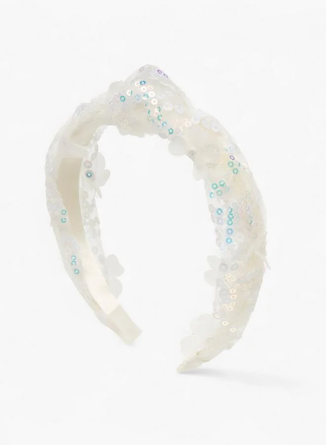 فلورا بيلا من شو إكسبرس Hairband With Floral Embellishment Ramadan Collections